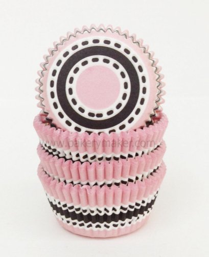 ถ้วยกระดาษ มินิคัพเค้ก ปากจีบ 100 ใบ